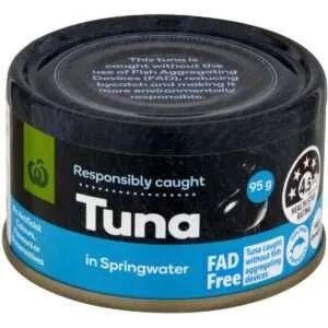 Woolworths tuna in Springwater 95g