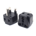 【FOOT SOFA】Type G Travel Adapter, Universal Socket to UK Plug Travel Charger Adapter, 2 In 1 Power Converter For Malaysia Singapore HongKong 13A 250V. 
