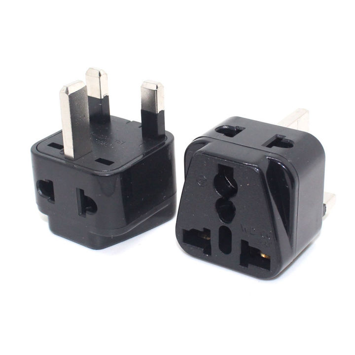 【FOOT SOFA】Type G Travel Adapter, Universal Socket to UK Plug Travel Charger Adapter, 2 In 1 Power Converter For Malaysia Singapore HongKong 13A 250V