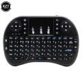 Backlit English Russian Arabic Spain Hebrew 2.4G Air Mouse Android TV Box PC i8 Mini Wireless Keyboard Remote Touchpad. 