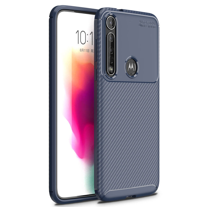 For Motorola Moto G8 Plus Case Soft Back Cover Anti-knock TPU