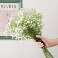 Artificial Home Party Gypsophila Bouquet Plant Silk Flowers. 