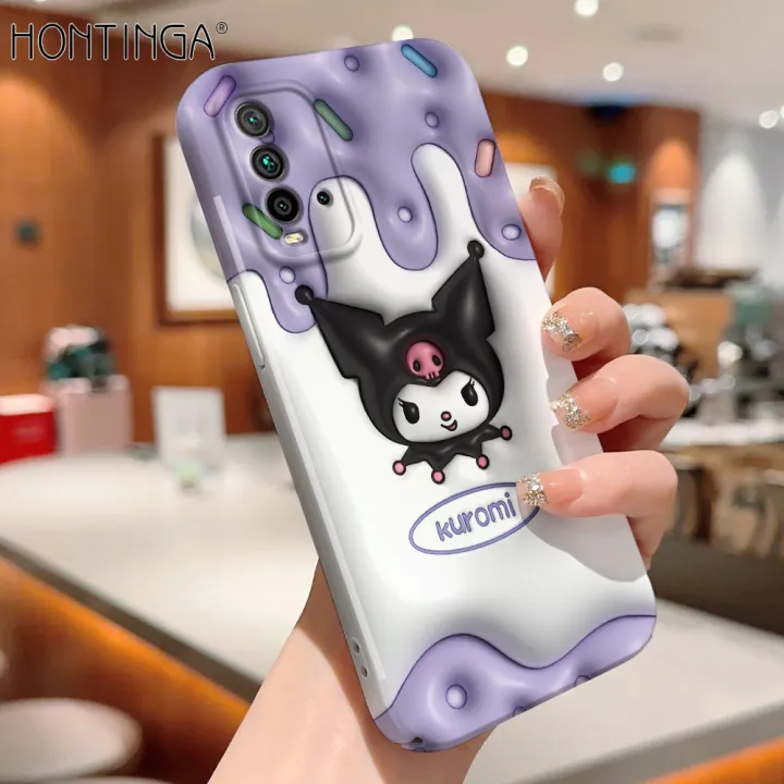 Hontinga%20for%20Redmi%209T%20Back%20Cover%20Cool%20Cute%20Kuromi%20All-inclusive%20Film%20Hard%20Phone%20Case%20Camera%20Protection%20Mobile%20Cover%20-%20Image%202