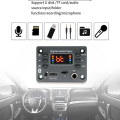 (GGBR) 12V MP3 Player Decoder Board Bluetooth 5.0 Car FM Radio Module TF USB 6.5mm WMA Player Decoder. 