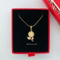 Tala by Kyla Inspired Sunflower Necklace  Tbk  Necklace for Women  Gift for Women. 