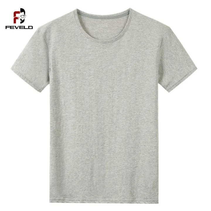 Feveld%20Summer%20T-Shirts%20Men%20Women%20100%25%20Cotton%20Short%20Tees%20Plain%20Solid%20Male%20Female%20Basic%20Tshirts%20O-Neck%20Slim%20Fit%20Tee%20shirt%20Young%20Boy%20Girl%20-%20Image%203