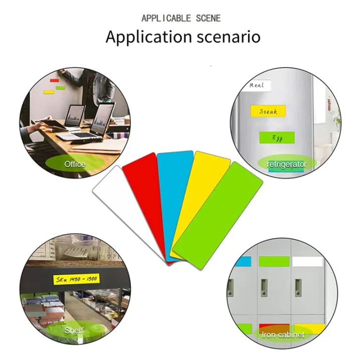 120%20Magnetic%20Dry%20Erase%20Labels%20Magnetic%20Label%20Strips%20for%20Home%20Office%20Whiteboard%20Refrigerators%20-%20Image%205