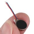 10Pcs DC3V/0.1A 1.5V/0.05A 10X2.7mm Coin Mobile Phone Vibration Motor Silver. 