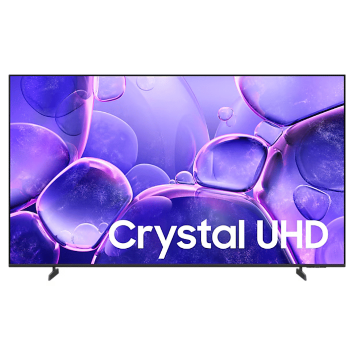 Samsung U8500F  55-Inch Class Crystal UHD 4K Smart TV (2025 Model) Endless Free Content, Crystal Processor 4K, MetalStream Design, Knox Security, Alexa Built-in