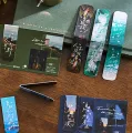 Magnet Landscape Magnetic Bookmark Exquisite Workmanship 6 Colors Creative Magnetic Bookmark Creative Book Page Holder for. 