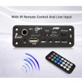 Dc 5v Bluetooth 5.0 Mp3 Decoder Board 10w Amplifier Mp3 Player Support Call Recording 3.5mm Usb Tf Fm For Module Car Speaker. 