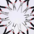 nose plier Round Nose End Cutting Jewelry Pliers Tools DIY Equipment Pliers Fit Handcraft Beadwork Repair Ferronickel Carbon-Hardened SteelTool Sets. 