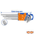 WADFOW Extra Long Arm Hex Allen Key Set. 