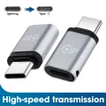 Lightning to Type-C Adapter - USB-C to iPhone Connector for iPhone 14/13 Pro XS. 