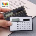 MMLUCK 8-digit Travel Handheld Digit Calculator Children's Ultra-thin Stationery Solar Power Office Supplies Pocket Calculator Credit Card Calculator Solar Powered Calculator Mini Calculator. 
