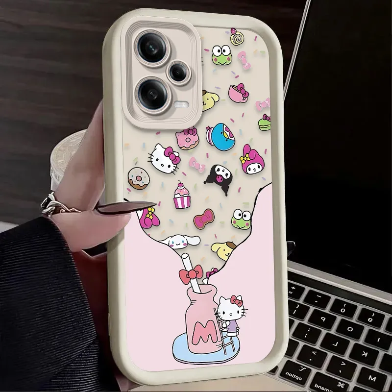 Lovely Hello Kitty Case for Xiaomi Redmi Note 13 12 11 Pro Plus 4G