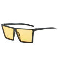 Tinted SunglassesinsInternet Celebrity Vintage Sunglasses Male2023New Women's Korean-Style Fashionable Driving Large Square Frame Glasses. 