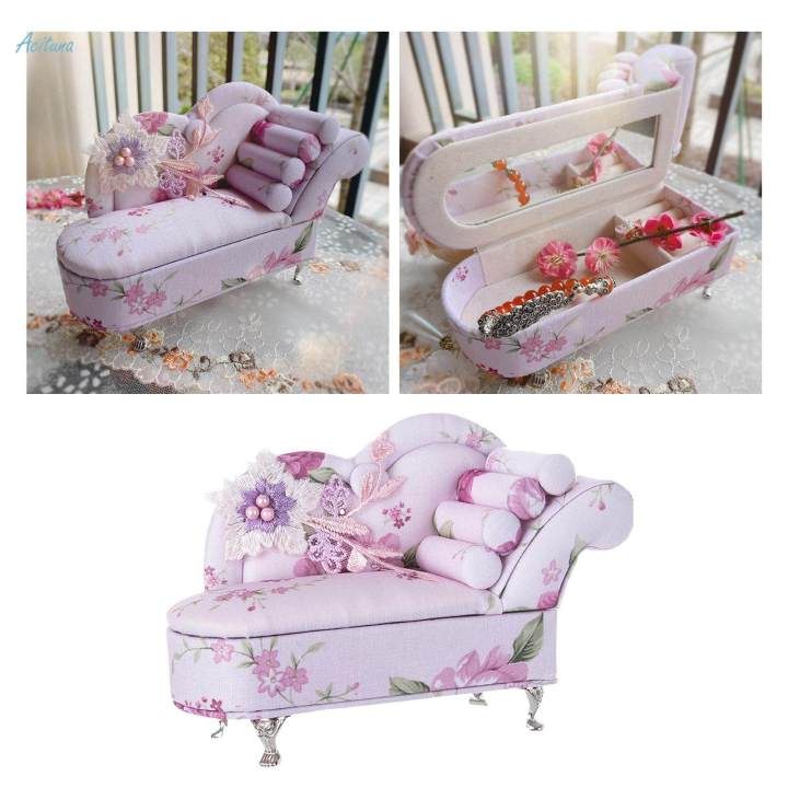 Sofa%20Jewelry%20Box%201/12%20Sofa%20Furniture%20Ornaments%20Stylish%20for%20Brooch%20Style%20A%20-%20Image%204