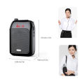 Portable Voice Speaker Amplifier for Teachers with wi-rel-ess Microphone Headset Waistband Rechar-geable Personal b-t Speaker Support Music Recording FM Ra-dio for Classroom Meeting Training Tour Guides Promotions Singing. 