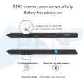 (VEIKK Official store) VEIKK A30 Graphics Drawing Tablet with 8192 Levels Passive Pen - 10 x 6 Active Area. 