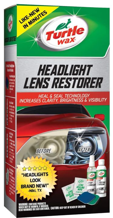 Turtle Wax Headlight Lens Restorer Kit NUZ | Daraz.lk
