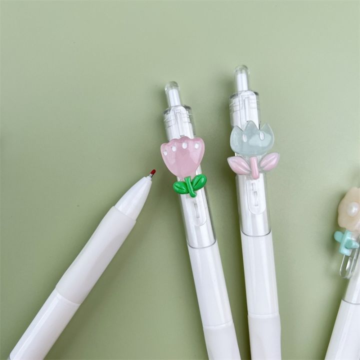 1/2pcs%20Cute%20Mini%20Flower%20Gel%20Pens%20Black%20Ink%20Neutral%20Pens%20Kawaii%20Korean%20Stationery%20Kids%20Gifts%20Writing%20Tools%20School%20Office%20Supplies%20-%20Image%204