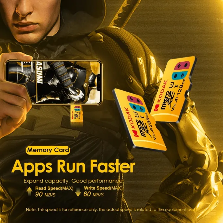 Kodak%20Memory%20Card%20High%20Speed%20A1%20Class%2010%20UHS-I%2032GB%2064GB%20128%20GB%20Micro%20SD%20Card%20V30%20U3%20512GB%20TF%20Card%20for%20Camera%20Smartphone%20Game%20-%20Image%203