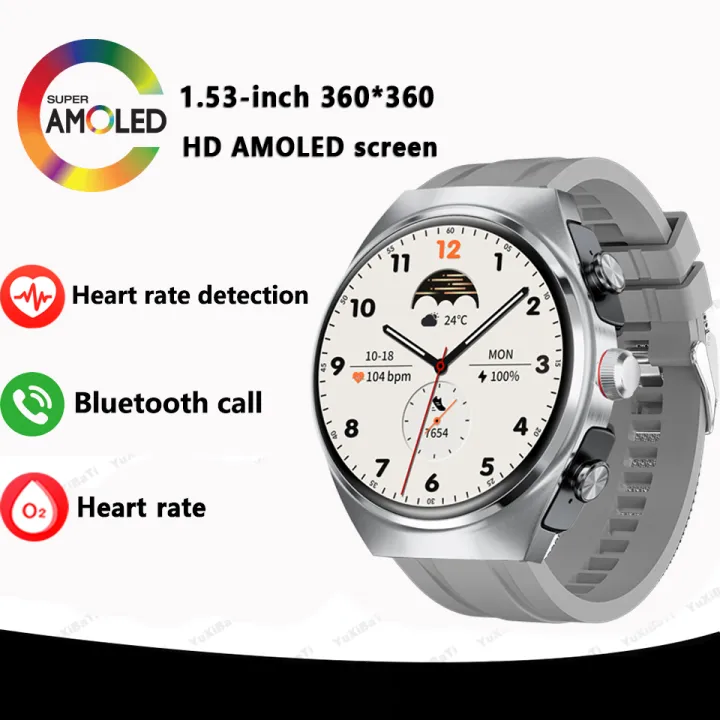 For%20Huawei%20Exercise%20Fitness%20Smart%20Watch%20Men%20Watch%204%20Pro%20AMOLED%20HD%20Screen%20Bluetooth%20Call%20NFC%20Heart%20rate%20GPS%20SmartWatch%202024%20New%20-%20Image%207