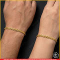 Gold Plated Guaranteed Bismark Bracelet Chain for Men and woman. 