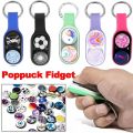 PopPuck Hand Spinner Series Elastic Pop Up Magnet Toys Colorful Decompression Pop Puck Fidget Toys for Kids Christmas Gifts. 
