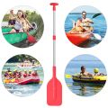 Telescopic Mini Paddle Portable Collapsible Adjustable Boat Paddle - black. 