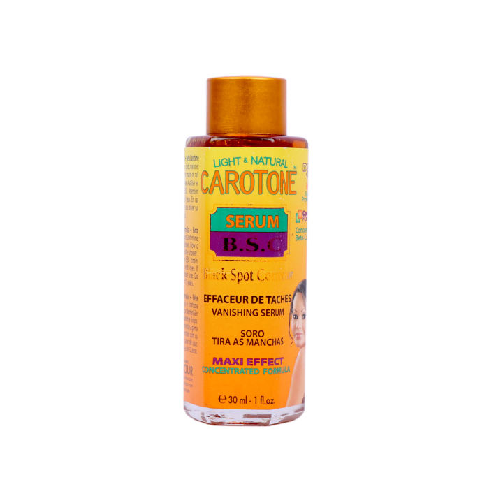 CAROTONE Light & Natural SERUM B.S.C Black Spot Corrector 30ML | Daraz.lk