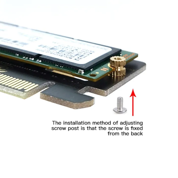 NVMe%20PCIe%20M.2%20NGFF%20SSD%20to%20PCI-E%20x1%20Adapter%20Card%20PCI-E%20M.2%20With%20Bracket%20for%202230-2280%20Size%20SSD%20M2%20Pcie%20Adapter%20-%20Image%204