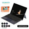 Wireless Keyboard For Microsoft Surface Pro 3 4 5 6 7 8 9 Pro X Go 1 2 3 Arabic Russian Spanish Korean Keyboard Backlit Trackpad. 