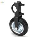 Fence Gate Caster Wheel 6inch Chain Link Fence Repair Yard Rubber Wheel. 