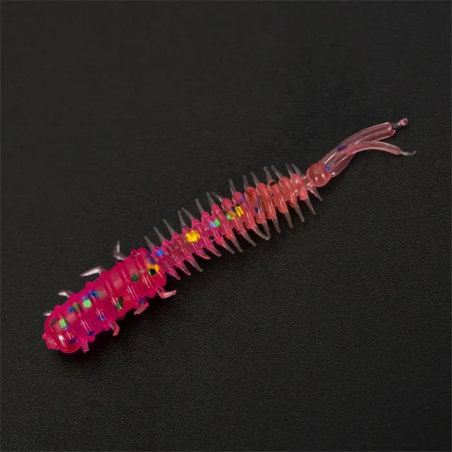 Mukun%20Worm%20Lures%2010pcs%20Mini%20Lure%2045mm0.4g%20Soft%20Silicone%20Bait%20Artificial%20Larva%20Rubber%20Baits%20Wobblers%20Bass%20Fishing%20Lure%20-%20Image%204