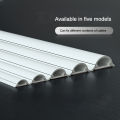 LeiyanLuxury 50cm Tv Cord Hider Cable Raceway on-Wall Wire Cover Surface Mount Electrical Channel To Hide Cable Concealer Floor Cord Cover. 