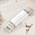 【1GB Black】 Usb 2.0 OTG for Phone/computer Flash Drive 4gb 8gb 16gb 64gb Rotation Usb Pendrive Memory U Gift. 