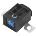 Battery Current Sensor, Battery Fuse Box Cut Off Easy To Operate Circuit Protection Direct Replacement N000000006984 for Car. 