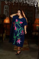 Tulip Long Poncho - Handmade Java Batik, 100% Super Cotton. 