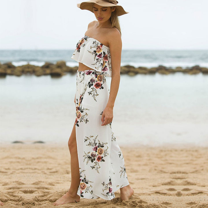 Yfashion%20Women%20Bohemian%20Floral%20Printing%20Skirt%20Sexy%20High%20Waist%20Split%20Summer%20Beach%20Irregular%20Long%20Skirt%20For%20Party%20-%20Image%205