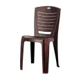 Nilkamal Opal Armless Chair - Rose Wood. 
