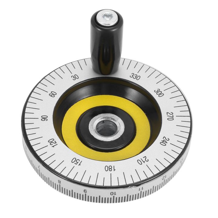 OUMERY 80mm Solid Hand Wheel Scale Hand Wheel Mechanical Parts Bakelite ...