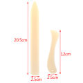 2Pcs Bone Folder Craft Tools Leather Scoring Folding Creasing Paper Accessory. 