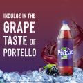 Fanta Portello Flavoured Soft Drink, Sweet Grape Flavour, Instant Refreshment, Recyclable Bottle, 1050 ML. 