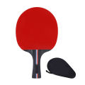 Table Tennis Bat Standard Design Wear Resistant Poplar Rubber Easy Control Table Tennis Paddle for Gym. 