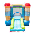 DOCTOR DOLPHIN Inflatable Bounce House with Slide for Kids Jumping Castle Indoors Outdoors Inflatable Jumper Bouncer with 350W Air Blower 270*200*168cm/ 106.3*78.7*66.1in. 