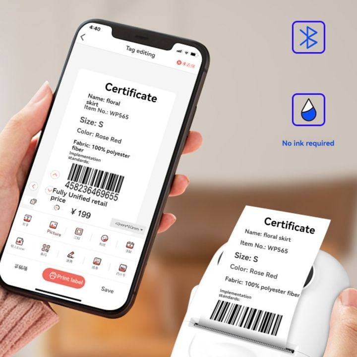 Portable%20Thermal%20Printer%20Mini%20Printer%20with%20Stickers%20Printer%20for%20Small%20Business%20Home%20Office%20Pink%20-%20Image%206