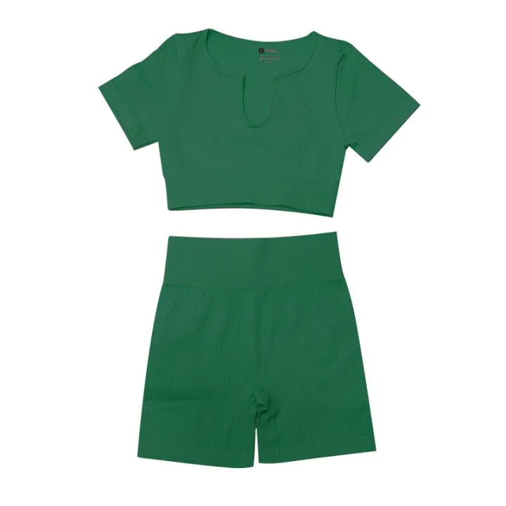 %E3%80%90Brown%20set%20XL%E3%80%91%2011%20Colors%20Yoga%20Set%20Clothes%20Women%20Sportwear%20Short%20Crop%20Top%20High%20Waist%20Gym%20Shorts%20Sport%20Outfit%20For%20Woman%20-%20Image%205