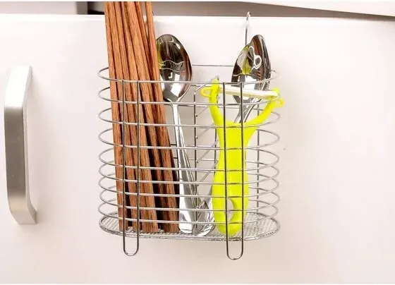 Metal%20Hanging%20Spoon%20Holder%20Cutlery%20Holder%20Drainer%20Spoon%20Fork%20Chopsticks%20Storage%20Basket%20Rack%20Kitchen%20Accessories%20Tool%20Organizer%20Tableware%20Tube%20-%20Image%204